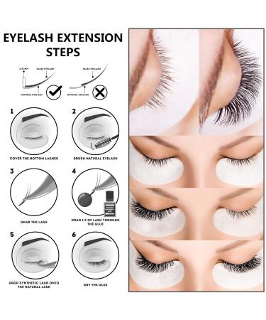 COCO Honey Eyelash Extensions | Classic C Curl Faux Mink 0.10mm | 7mm Individual Lashes for Stunning Look - Buy Online on GoSupps.com