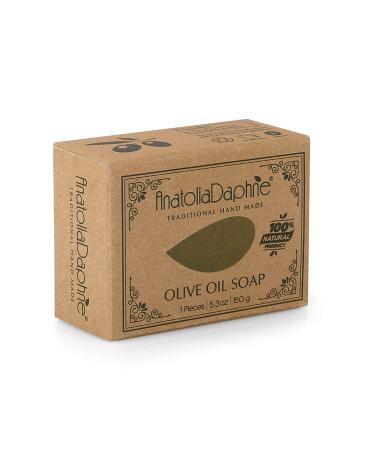 Handmade Olive Oil Soap Bar - 100% Pure Natural & Vegan (Pack of 5, 5.7 oz each) - Buy Online on GoSupps.com