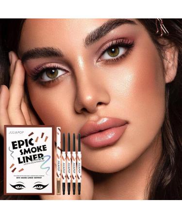 Waterproof Eyeliner | Mechanical Eyeliner Pencil Stay On Eye Liner With Anti-perspiration And Waterproof Effect Not Easy To Dye And Strong Coloring Power For Dramatic Style Frifer B01# - Buy Online on GoSupps.com