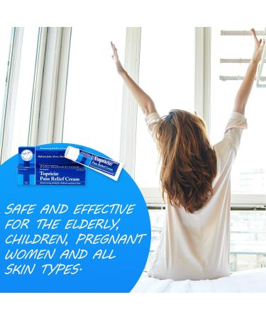Topricin Pain Relief Cream 2 oz - Natural Relief for Aches and Pains - Buy Online on GoSupps.com