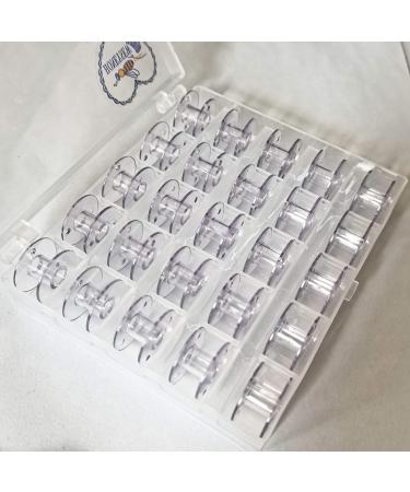 HONEYSEW Style SA156 Sewing Machine Bobbins for Brother (25pcs/Box)
