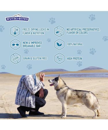 NutriBites Freeze Dried Whitefish Dog & Cat Treats | Healthy Pet Training Treats or Food Topper | All Natural 1 Single Animal Protein High Protein | Premium Bulk Value Pack 18.3 oz 520g White Fish 1 count (Pack of 1) - Buy Online on GoSupps.com