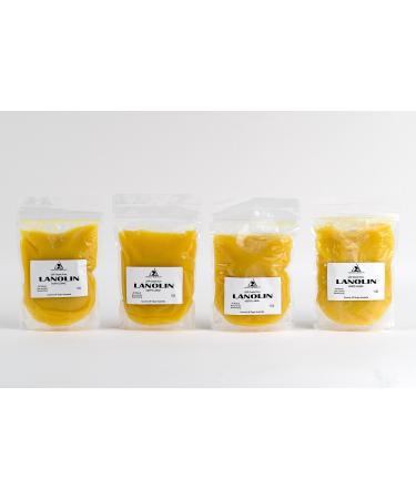 Lanolin Anhydrous USP Grade Ultra Refined Skin Lip Moisturizing 100% Pure 4 LB