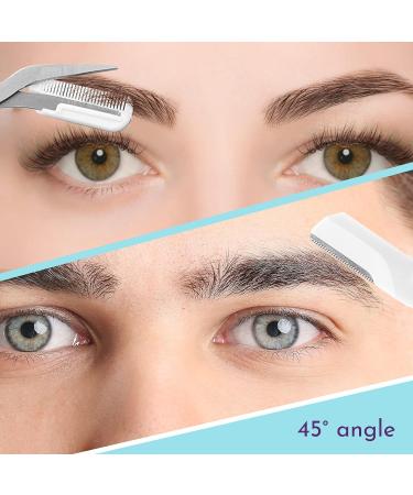 DUAIU Eyebrow Razor & Facial Blades - Women's Dermaplaning & Peach Fuzz Removal Tool - Buy Online on GoSupps.com