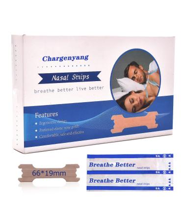 Chargen Large Breathe Better Nasal Strips to Reduce Snoring Drug-Free Works Instantly to Improve Sleep Relieve Nasal Congestion (150Count)