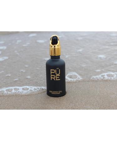 Certified Organic Beard Oil | 100% Natural & Vegan | The Pure Collection | Award-Winning Non-Greasy Oud Grooming Oil 1.69 fl oz - Buy Online on GoSupps.com