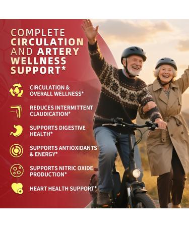 Cayenne Pepper Enteric-Coated Capsules - 18 in 1 Concentrated Complex w/High Potency Nutrient Moringa Hawthorn L-Arginine & D3K2 - Supports Circulation Heart & Digestion* - Natural | GMP 120 Ct 120 Count (Pack of 1) - Buy Online on GoSupps.com