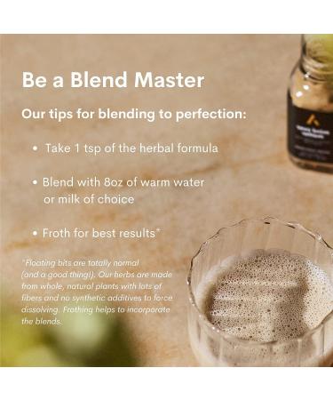Apothekary Mind Over Matter Herbal Mushroom Powder Blend with Gold Spoon - Brain Health & Focus (1.3 oz, 12 Servings) - Buy Online on GoSupps.com