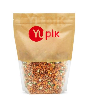 Yupik Spicy Joe Mix Soy Beans Crackers BBQ Corn Nuts Wasabi Peas 1Kg 1 kg (Pack of 1)