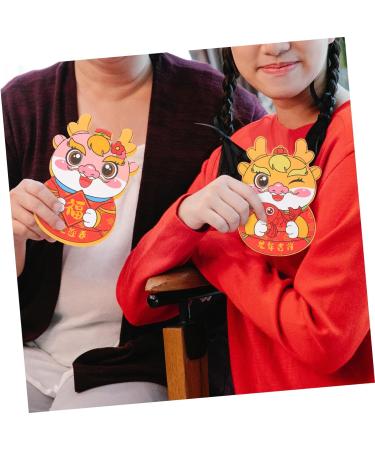 TEHAUX 24pcs Spring Festival Red Packet Luck Money Bag Spring Festival Red Envelope Lucky Money Packet 2024 New Year Hong Bao Red Envelopes Chinese Lai Si Feng Coated Paper Christmas - Buy Online on GoSupps.com