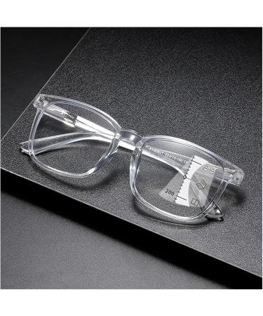 Premium Asymptotic Multifocus Reading Glasses for Men - High-Resolution Anti-Blue Light Tortoiseshell Frame - Ideal for Middle-Aged and Seniors - Buy Online on GoSupps.com