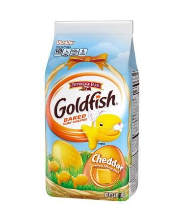 Pepperidge Farm Goldfish Cheddar Crackers 6.6 oz. Bag - Delicious Snack for all Ages - Buy Online on GoSupps.com