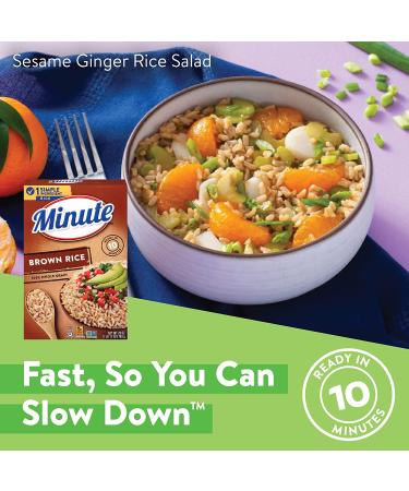 Minute Brown Rice 28oz - Instant Brown Rice for Quick Meals - Buy Online on GoSupps.com
