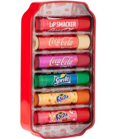 Authentic Coca-Cola Lip Smacker Gift Set with Sleep Mask - Fanta, Sprite Flavored Balms | Travel Set 2023 - Buy Online on GoSupps.com