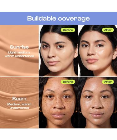 Alleyoop Sunsational Tinted Moisturizer SPF 50 Duo 100% Mineral Face Sunscreen in Sunrise & Beam for Hydrating Coverage - Buy Online on GoSupps.com