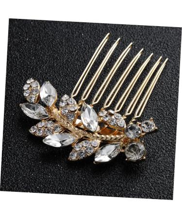 FRCOLOR 3 Pieces Comb Rhinestone Headdress Bridal Headpiece Hair Combs for Women Hair Accessories Tiara Hair Care Accessories Fashion Hairpin Rhinestones Headpiece - Buy Online on GoSupps.com