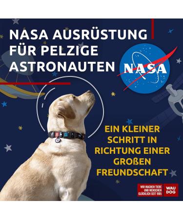 Shop Waudog Nylon Dog Collar - Adjustable for Large & Medium Dogs | Durable & Stylish | 31-49 cm Length - Buy Online on GoSupps.com