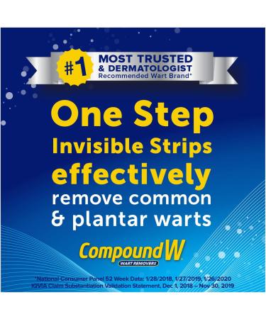 Compound W One Step Pads 14 Pads, Salicylic Acid Wart Remover - 2 Pack - Buy Online on GoSupps.com