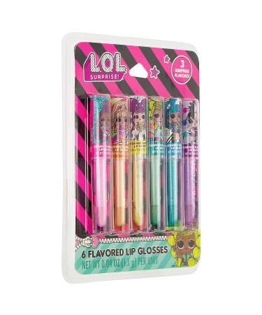 LOL Surprise 6 Piece Lip Gloss Set - Fun and Colorful Beauty Collection - Buy Online on GoSupps.com