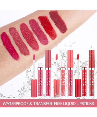  Tebinzi 6 Waterproof Matte Liquid Lipsticks for Women Girls and Girls by Tebinzi - Buy Online on GoSupps.com