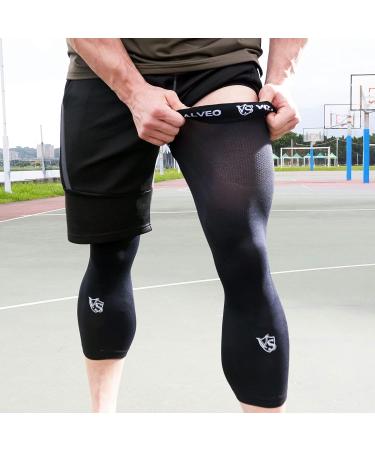 Vital Salveo Compression Knee Sleeve - Germanium Recovery Support for Running Basketball - X-Large - Buy Online on GoSupps.com