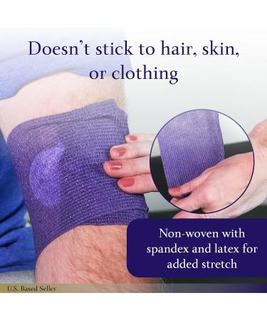 Mondo Medical Self Adhesive Elastic Bandage Wrap Colored 16 Pack - 4in First Aid Compression Bandage - Buy Online on GoSupps.com