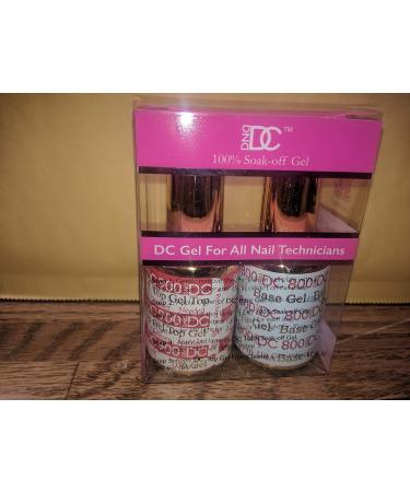 DND DC Gel Base & No Cleanse Top 0.6oz 18ml - Long-Lasting, High-Shine Finish - Buy Online on GoSupps.com