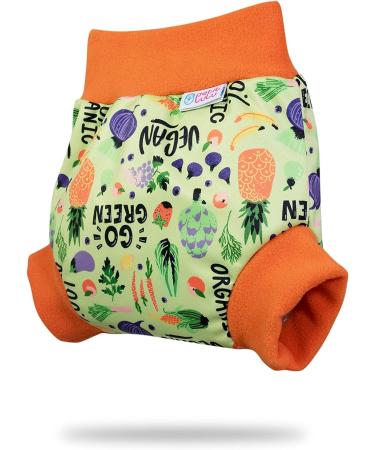 Petit Lulu Size S Pull Up Cloth Nappy Wrap | Washable & Reusable Diaper Cover | Made in Europe (Go Green) - Buy Online on GoSupps.com