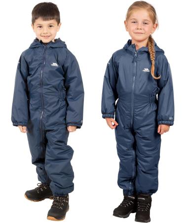 Trespass Kids' Waterproof Outdoor Rain Suit - Navy Blue (2-3 Years) - Buy Online on GoSupps.com