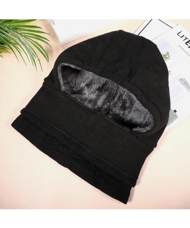 Buy Besportble Sturm Hood Face Mask - Winter Warm Plush Headgear for Skiing & Cycling (Black) - Premium Protection for Men - Buy Online on GoSupps.com