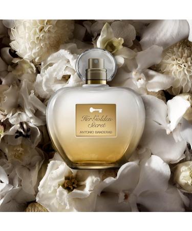 Banderas Perfumes - Her golden secret - Eau de toilette Spray for Women - Long Lasting - Fruity Floral and Vanilla Notes - 2.7 Fl Oz brown 1 Fl Oz (Pack of 1) - Buy Online on GoSupps.com