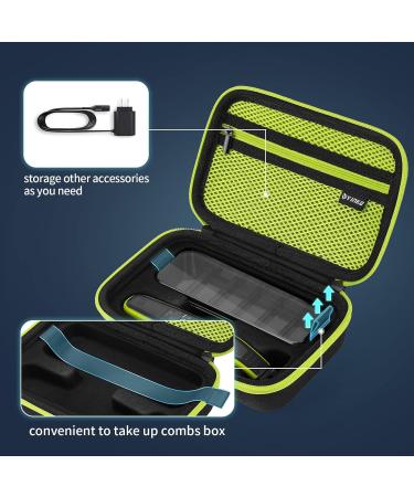 Yinke Shaver Stand with Guide Comb Body Skin for OneBlade & One Blade Pro QP2520 QP2530 QP2620 QP2630 Face Hair Clippers Beard Trimmer Replacement Pack Kit (Oneblade case) 1 Count combs case + case - Buy Online on GoSupps.com