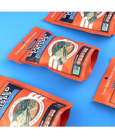  SEAPOINT FARMS Seapoint Farms Seaweed Crisps Seaweed Sheets Baked Salty Snack Non-GMO Pumpkin Sesame Flavor Crispy Seaweed Snack 35g Pack of 4 - Buy Online on GoSupps.com