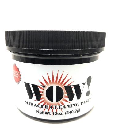 WOW! Miracle Multi Purpose Cleaning & Polishing Paste, 12 oz Tub