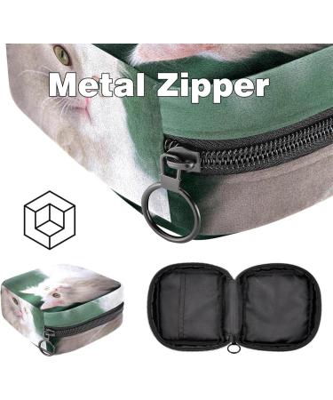 Period Bag - Sanitary Napkin Storage & Tampon Holder for Purse | Classic Design | 4.7x6.6x6.6 in | International Shipping - Buy Online on GoSupps.com