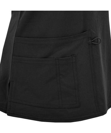 Women's Medical Nursing V-Neck Scrub Top - GT Performance - Medium - Black - Buy Online on GoSupps.com