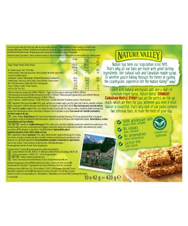 Shop Nature Valley Crunchy Canadian Maple Syrup Cereal Bars - Family Pack 420g | International Shipping Available - Buy Online on GoSupps.com
