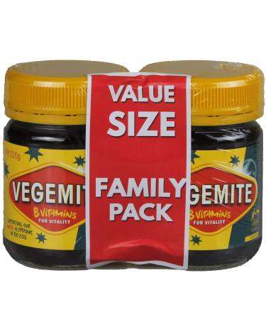 Vegemite Value Pack 2 x 220 g 2 pieces