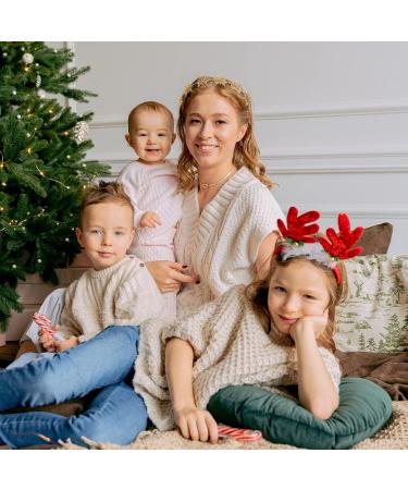 Frcolor Golden Glitter Snowflake Hair Accessories - Festive Party Favors for Kids | International Shipping - Buy Online on GoSupps.com