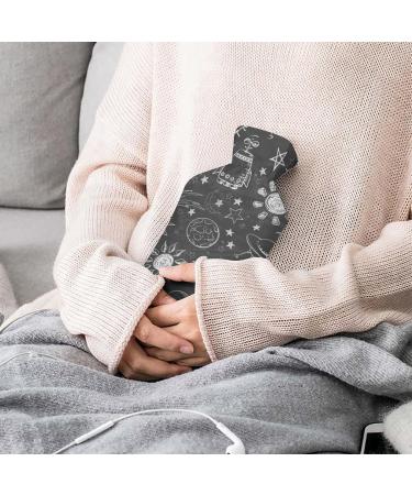 Cosmic Galaxy Hot Water Bottle with Plush Cover - Hand Warmer for Adults & Kids | 26.5x15.3cm - Buy Internationally - Buy Online on GoSupps.com