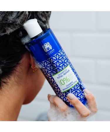 Valquer Professional Pack Total Repair Hair: Zero% Shampoo 400 ml + Ice Effect Mask 300 ml + Biphasic Conditioner 300 ml. Damaged hair 1300 g (3 units) - Buy Online on GoSupps.com