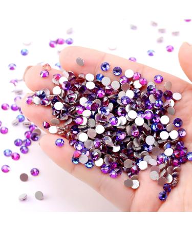 Buy 576 PCS Purple Velvet Rhinestones for Nails - SS30 Nail Crystals & Gems | Yhmq - Buy Online on GoSupps.com