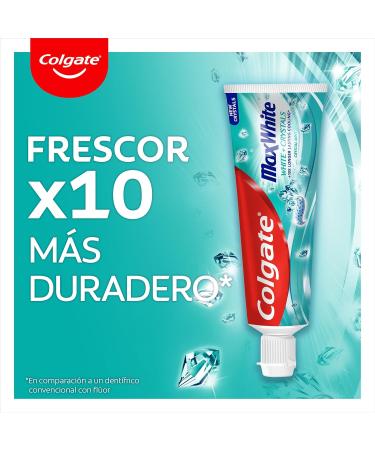  Colgate Colgate Max White 12-Pack Whitening Toothpaste 75ml Complete Oral Health Whitening Toothpaste with Cavity Protection Fresh Breath - Buy Online on GoSupps.com