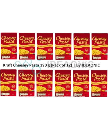 Kraft Cheesey Pasta 190 g (Pack of 12) | By IDEAONIC - Buy Online on GoSupps.com