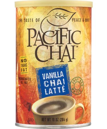 Pacific Chai Mix Chai Latte Vanilla, 10 oz Vanilla 10 Ounce (Pack of 1)