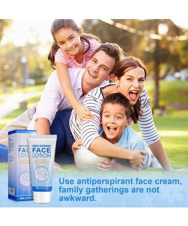 Sweat Absorbing Face Lotion Face Discourage Sweat Face Antiperspirant Antiperspirant and Oil Control Lotion Antiperspirant for Face Anti Sweat Oil Face Lotion Forehead and Scalp and Oily Face Control - Buy Online on GoSupps.com