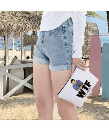 LEVLO Phil Dunphy Family Modern TV Show Cosmetic Bag - Perfect Gift for Friends & Family | WTF Why The Face Makeup Bag - Buy Online on GoSupps.com