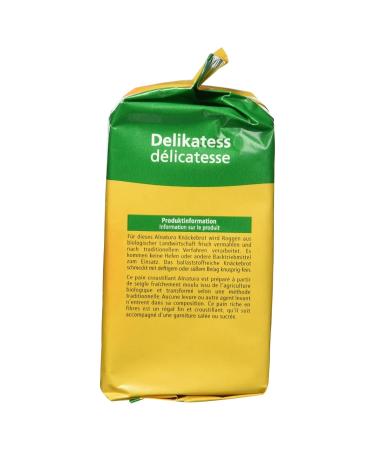 Alnatura Organic Delicatessen Crispbread - 250g | Buy Vegan & Gluten-Free Snack Online - Buy Online on GoSupps.com