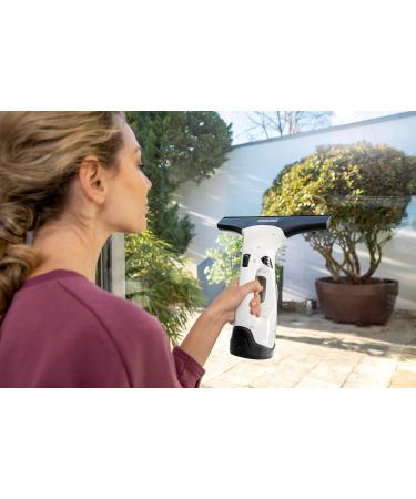 Bundle of K rcher Window Vac WV 2 Plus Battery Running Time: 35 min LED Display for Battery Status Spray Bottle with Microfibre Cloth+ K rcher Window Cleaner Concentrate RM 500 + Window Concentrate - Buy Online on GoSupps.com