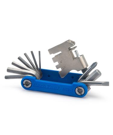 Park Tool MTB-5 Bicycle Multi-Tool with Hex, Star Driver, Screwdrivers, Chain Tool, Spoke Wrenches, Disc Brake Repair Tool - Buy Online on GoSupps.com